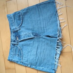 Frank and Oak denim shorts